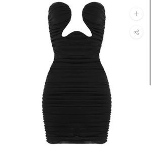 NWT black mini dress